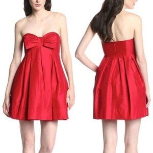 JILL JILL STUART X ANTHROPOLOGIE - 12 - Red Bow Dress